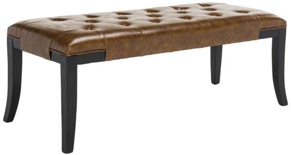 Safavieh - Tyler Bench - Saddle - HUD4069C veiw 3