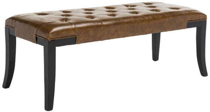 Safavieh - Tyler Bench - Saddle - HUD4069C veiw 3