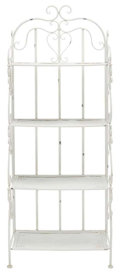 Safavieh - Tyrique 4 Tier Shelf Unit - Antique White - PAT5033A veiw 1