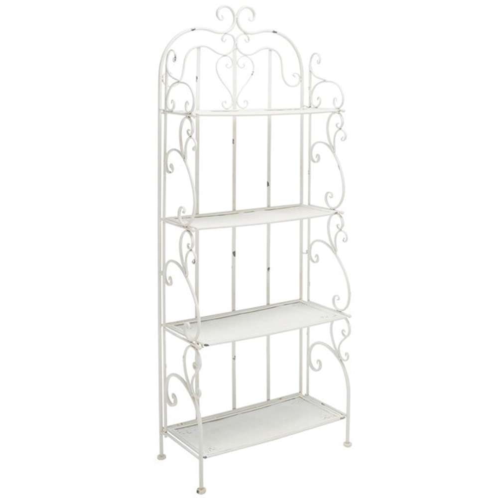 Safavieh - Tyrique 4 Tier Shelf Unit - Antique White - PAT5033A veiw 3
