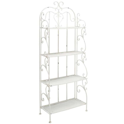 Safavieh - Tyrique 4 Tier Shelf Unit - Antique White - PAT5033A veiw 3