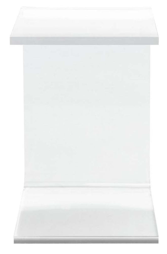 Safavieh - Upton Acrylic Side Table - Clear - ACC8001A veiw 1
