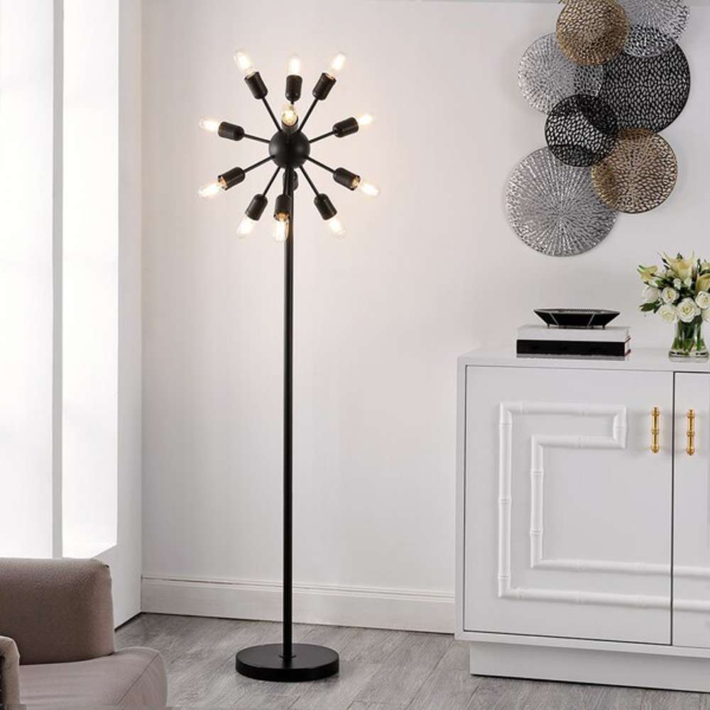 Safavieh - Urban Retro Floor Lamp - Black - LIT4474A veiw 2