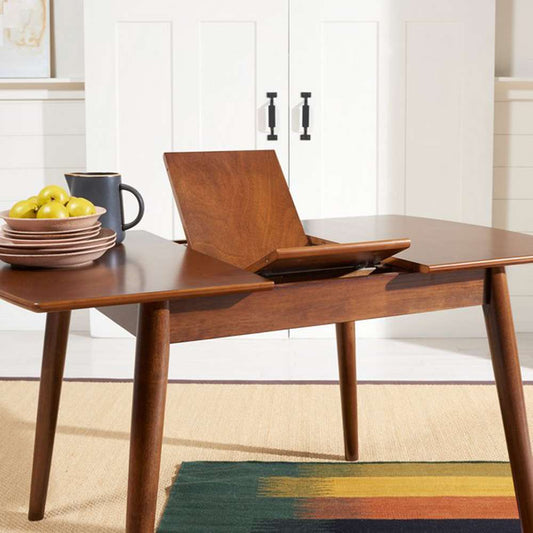 Safavieh - Varda Manual Extension Dining Table - Walnut - DTB1402A veiw 2