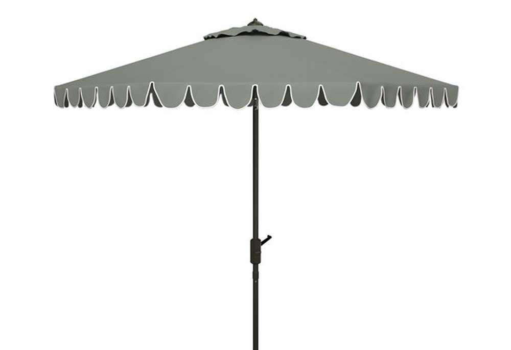 Safavieh - Venice 11Ft Crank Umbrella - Grey - PAT8110B veiw 1