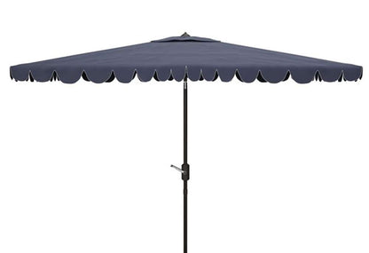 Safavieh - Venice 6.5X10 Rect Umbrella - Navy - White - PAT8310A veiw 1