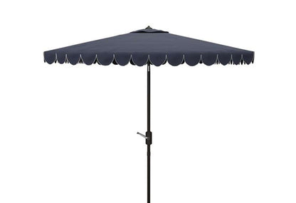 Safavieh - Venice 7.5Square Umbrella - Navy - White - PAT8410A veiw 1