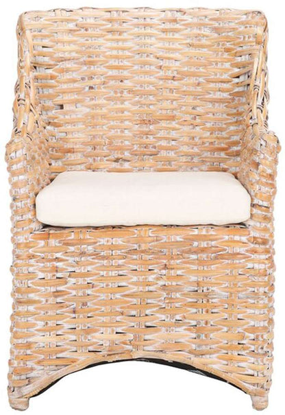 Safavieh - Ventura Arm Chair - White - White Washed - FOX6505B veiw 1