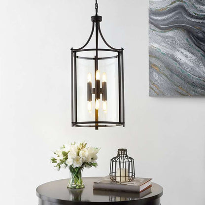Safavieh - Venzor 6Lt 15 Inch Pendant - Bronze - PND4120A veiw 2