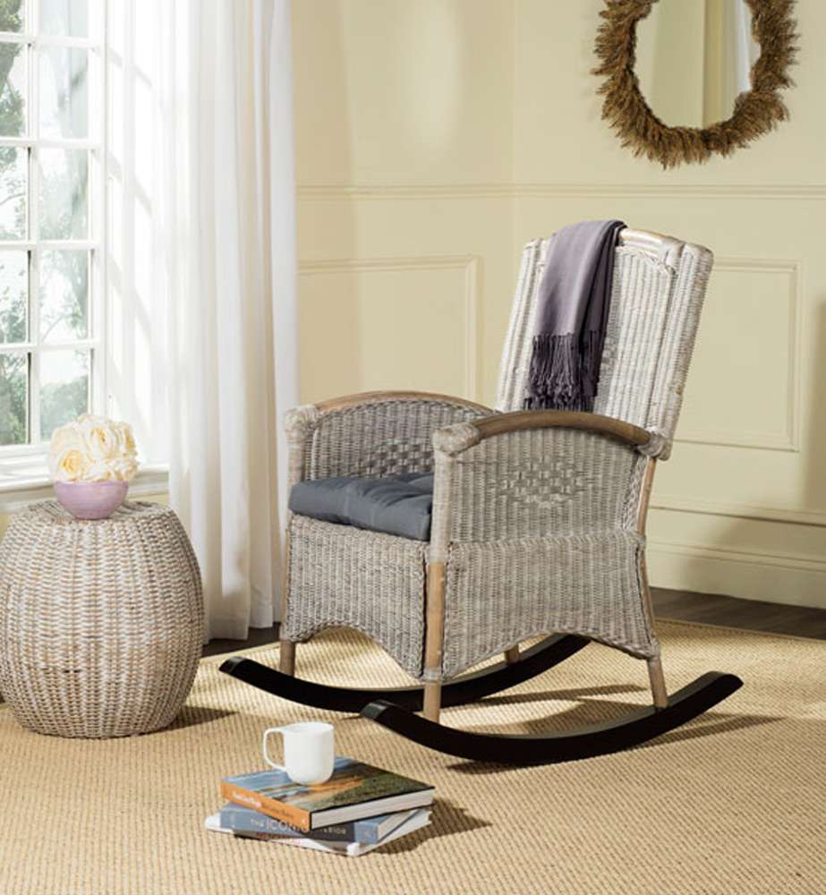 Safavieh - Verona Rocking Chair - Antique - Grey - SEA8034A veiw 2