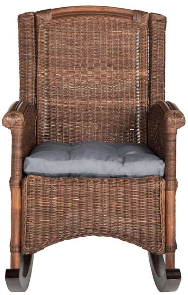 Safavieh - Verona Rocking Chair - Brown - SEA8034B veiw 1
