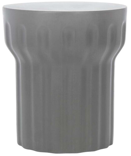 Safavieh - Vesta In/Outdoor Accent Stool - Dark Grey - VNN1009A veiw 1