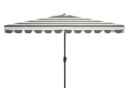 Safavieh - Vienna 6.5X10 Rect Umbrella - Grey - White - PAT8311B veiw 1