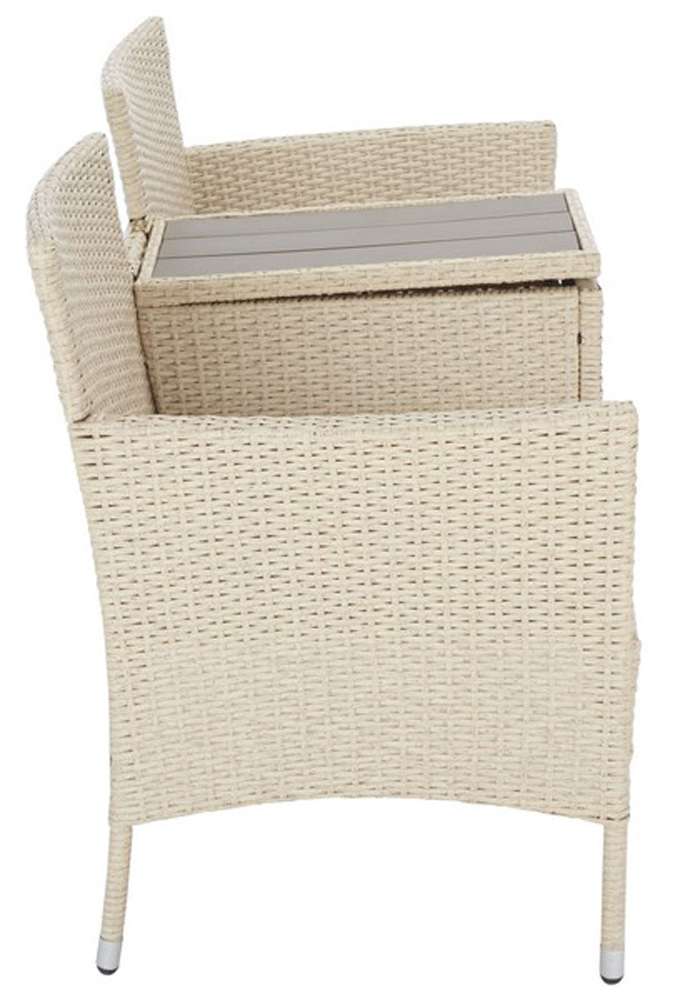 Safavieh - Viora Loveseat - Beige - White - PAT7710B veiw 5