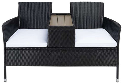 Safavieh - Viora Loveseat - Black - White - PAT7710A veiw 2