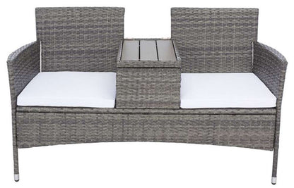 Safavieh - Viora Loveseat - Grey - White - PAT7710C veiw 1