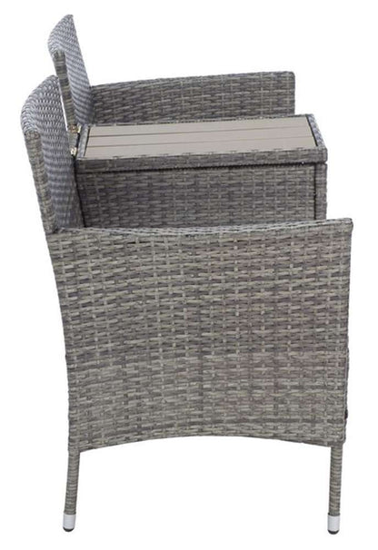 Safavieh - Viora Loveseat - Grey - White - PAT7710C veiw 5