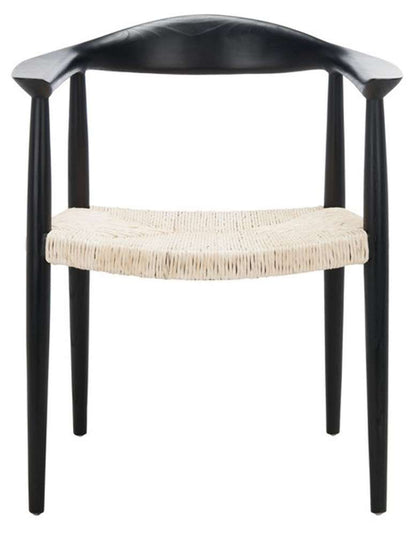 Safavieh - Volta Foc Twist Accent Chair - Black - Natural - ACH1009A veiw 1