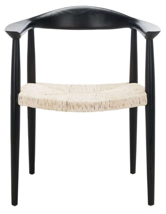 Safavieh - Volta Foc Twist Accent Chair - Black - Natural - ACH1009A veiw 1