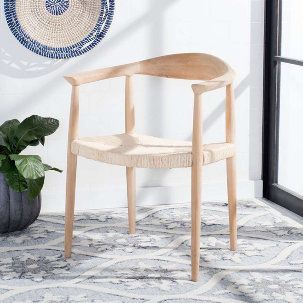 Safavieh - Volta Foc Twist Accent Chair - Natural - ACH1009B veiw 2