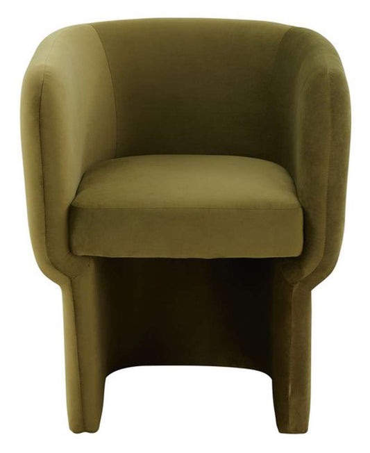 Safavieh - Couture - Wally Velvet Dining Chair - Olive Green - SFV4808A veiw 1