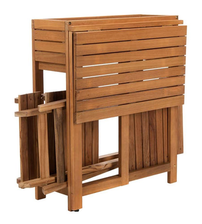 Safavieh - Walten Flower Shelf Bistro Set - Natural - PAT7046A veiw 3