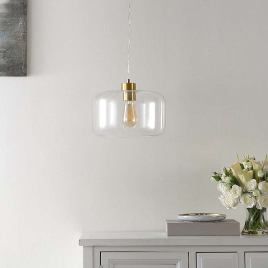 Safavieh - Warden 11 Inch Pendant - Gold - Clear - PND4134A veiw 1