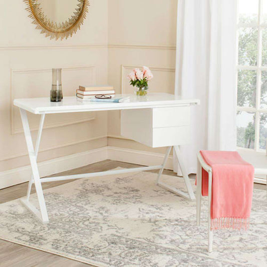 Safavieh - Watkins Desk - White - FOX2205A veiw 2