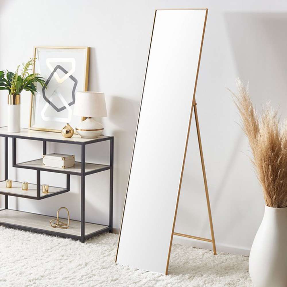 Safavieh - Wellen 28in Mirror - Brass - MRR2008A veiw 2