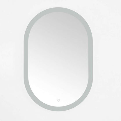 Safavieh - Wes 24in Led Mirror - Silver - White - LMR1009A veiw 1