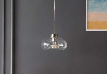 Safavieh - Wessley 11 Inch Pendant - Clear - Nickel - PND4152A veiw 1