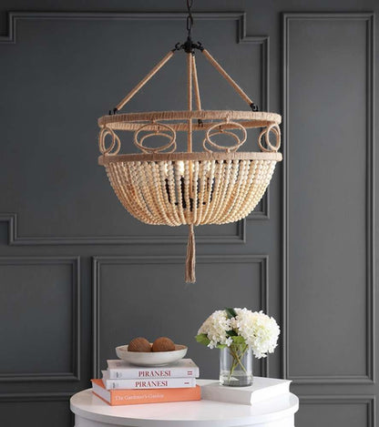 Safavieh - Whitley 4Lt 24.5 Inch Pendant - Natural - Bronze - PND4085A veiw 2