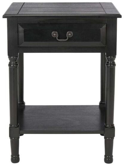 Safavieh - Whitney 1 Drawer Accent Table - Black - ACC5705B veiw 1