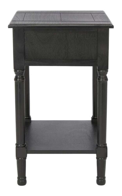 Safavieh - Whitney 1 Drawer Accent Table - Black - ACC5705B veiw 3