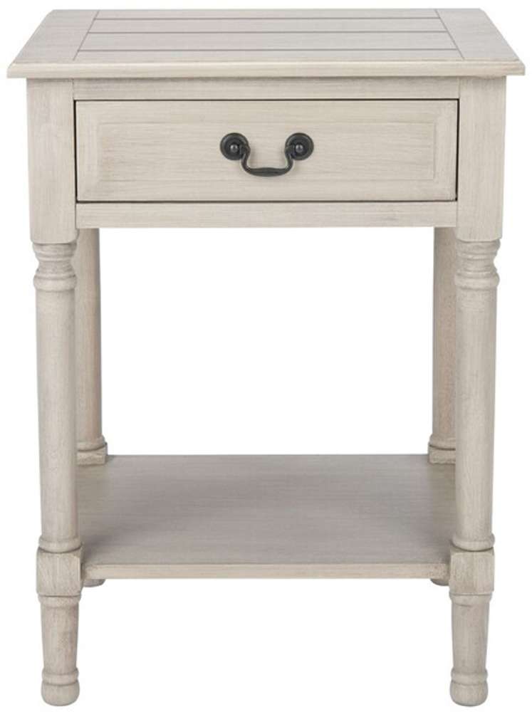 Safavieh - Whitney 1 Drawer Accent Table - Greige - ACC5705D veiw 1