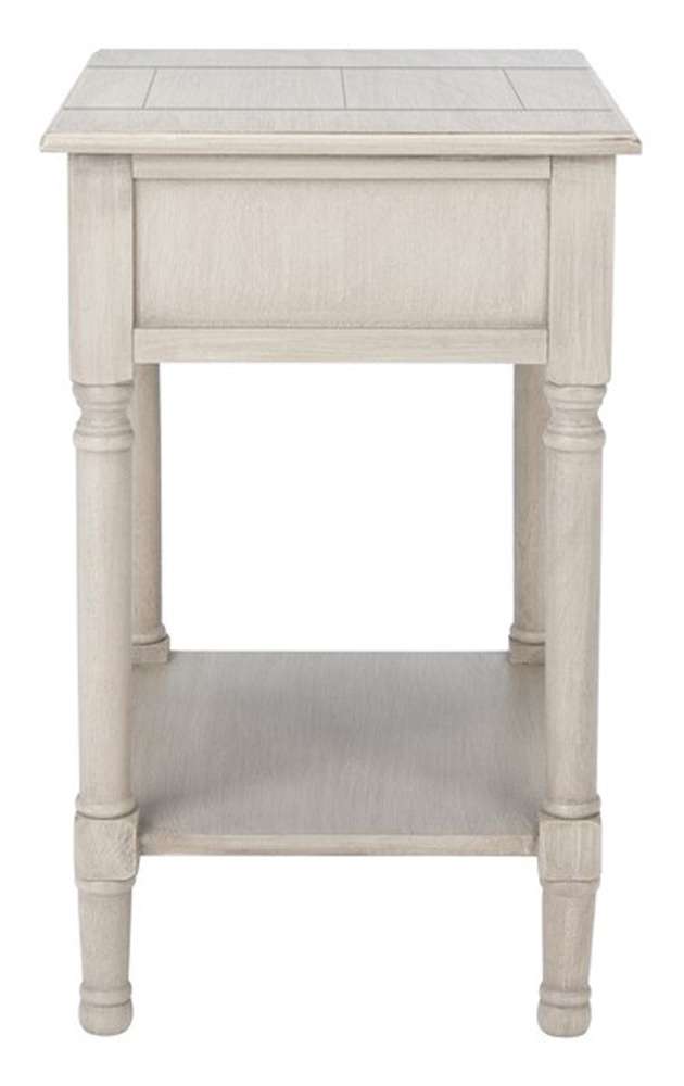 Safavieh - Whitney 1 Drawer Accent Table - Greige - ACC5705D veiw 3