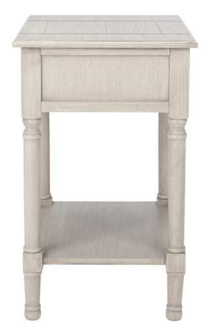 Safavieh - Whitney 1 Drawer Accent Table - Greige - ACC5705D veiw 3