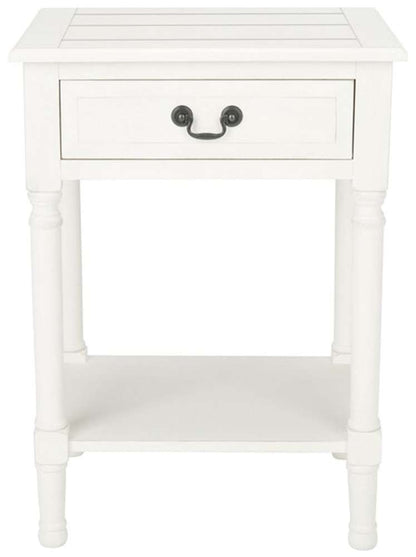 Safavieh - Whitney 1 Drawer Accent Table - White - ACC5705A view 1