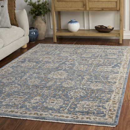 Safavieh - Whitney 716M Blue - 5.3" X 7.6" - WTN716M-5 view 2