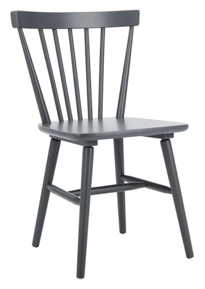 Safavieh - Winona Spindle Dining Chair - Grey  (Set of 2) - DCH8500E-SET2 veiw 3