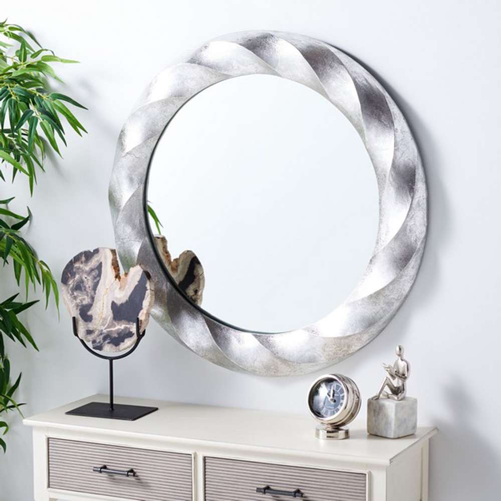Safavieh - Winterrose 33in Mirror - Silver - MRR3059A veiw 2