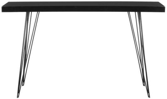 Safavieh - Wolcott Console Table - Black - Black - FOX4208E veiw 1