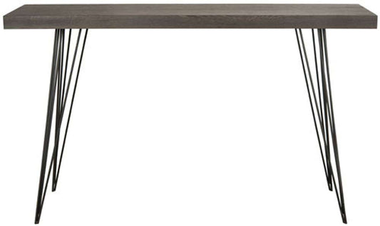 Safavieh - Wolcott Console Table - Dark Brown - Black - FOX4208C veiw 1