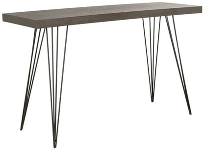 Safavieh - Wolcott Console Table - Dark Brown - Black - FOX4208C veiw 3