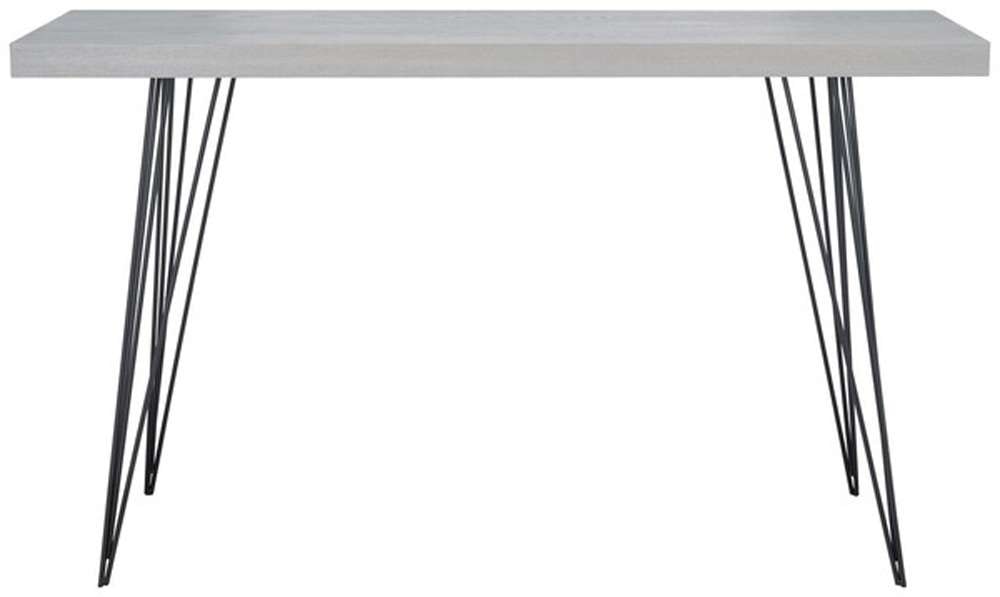 Safavieh - Wolcott Console Table - Grey - Black - FOX4208B veiw 1