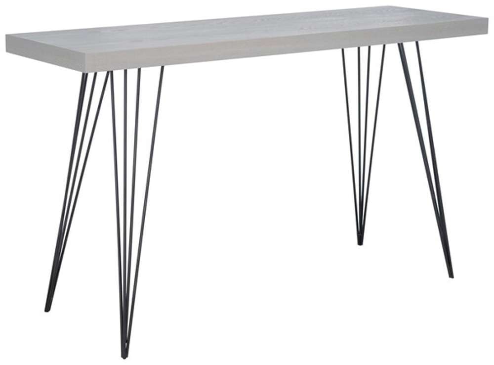 Safavieh - Wolcott Console Table - Grey - Black - FOX4208B veiw 4