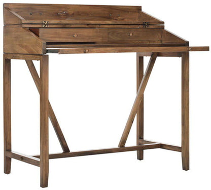 Safavieh - Wyatt Writing Desk - Oak - AMH6509E veiw 3