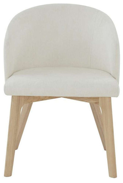 Safavieh - Couture - Wynonna Linen Dining Chair - Ivory - Natural - SFV5060A veiw 1