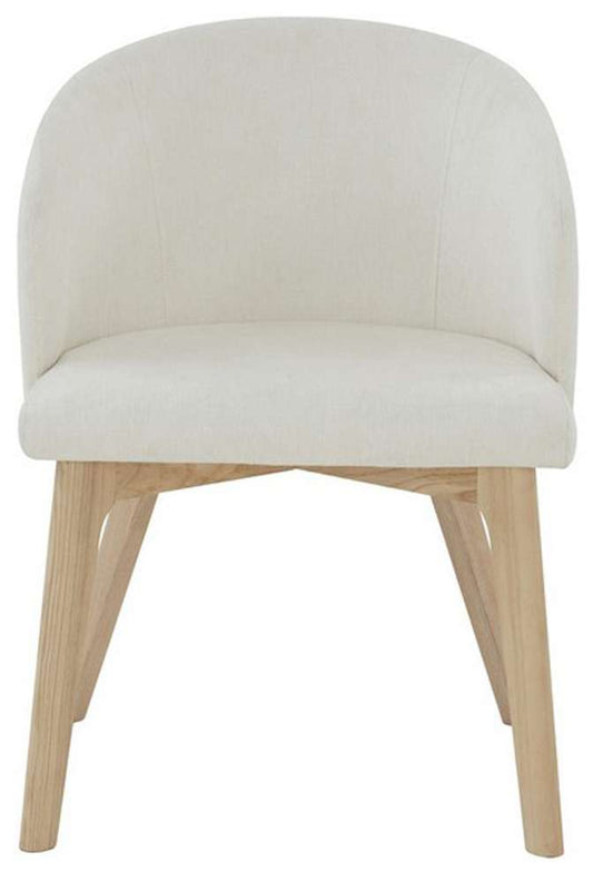 Safavieh - Couture - Wynonna Linen Dining Chair - Ivory - Natural - SFV5060A veiw 1