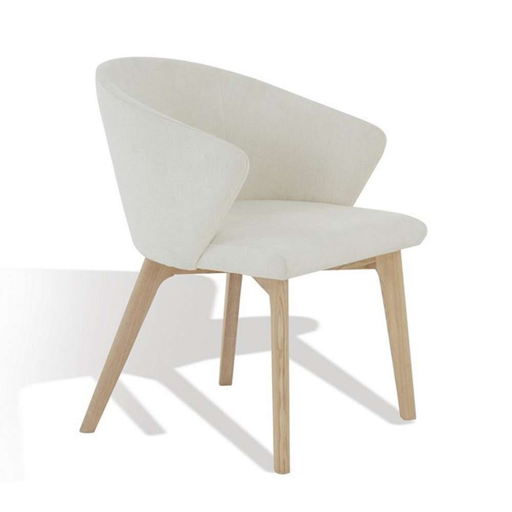 Safavieh - Couture - Wynonna Linen Dining Chair - Ivory - Natural - SFV5060A veiw 4